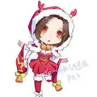 貂蝉圣诞恋歌头像动漫微信头像图片大全