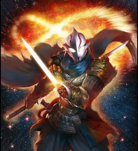 当奥特曼化身成为古代武士,迪迦双刀流,赛罗银河好有气场
