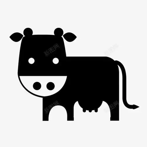 牛动物牛肉图标标志ui图标设计图片免费下载页面网页平面电商创意素材牛奶图标