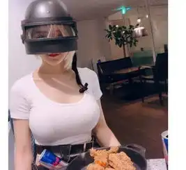 吃鸡游戏封面女主竟然是真的,颜值惊呆众人