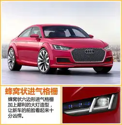奥迪tt概念车本月20号发布动力性能强劲